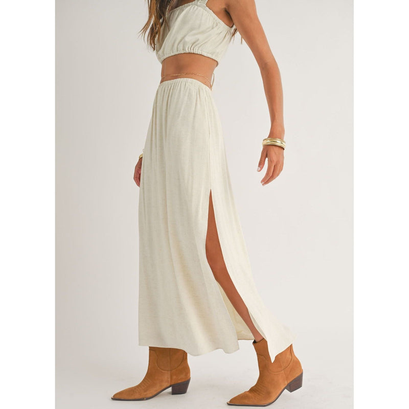 Breeze Maxi Skirt | Natural