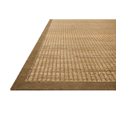 Lilah Rug 01 | Amber Lewis x Loloi | Natural / Bark