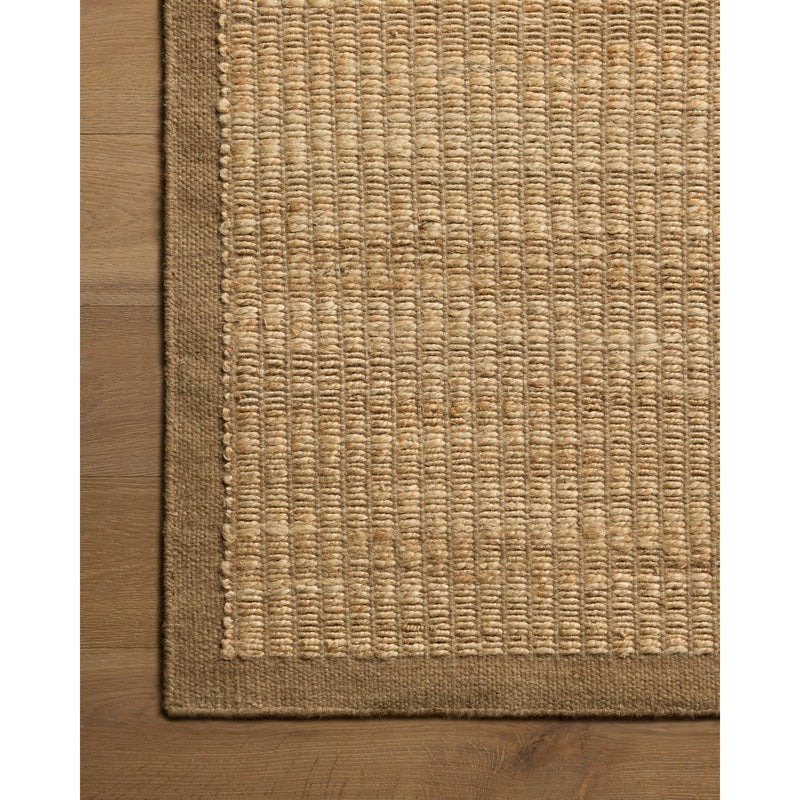 Lilah Rug 01 | Amber Lewis x Loloi | Natural / Bark