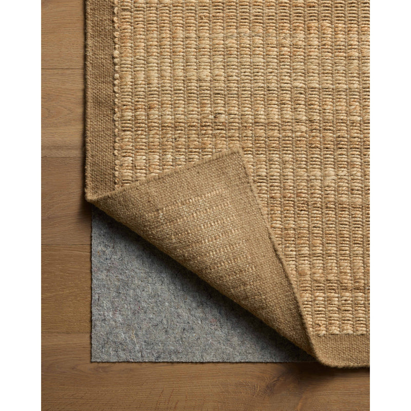Lilah Rug 01 | Amber Lewis x Loloi | Natural / Bark