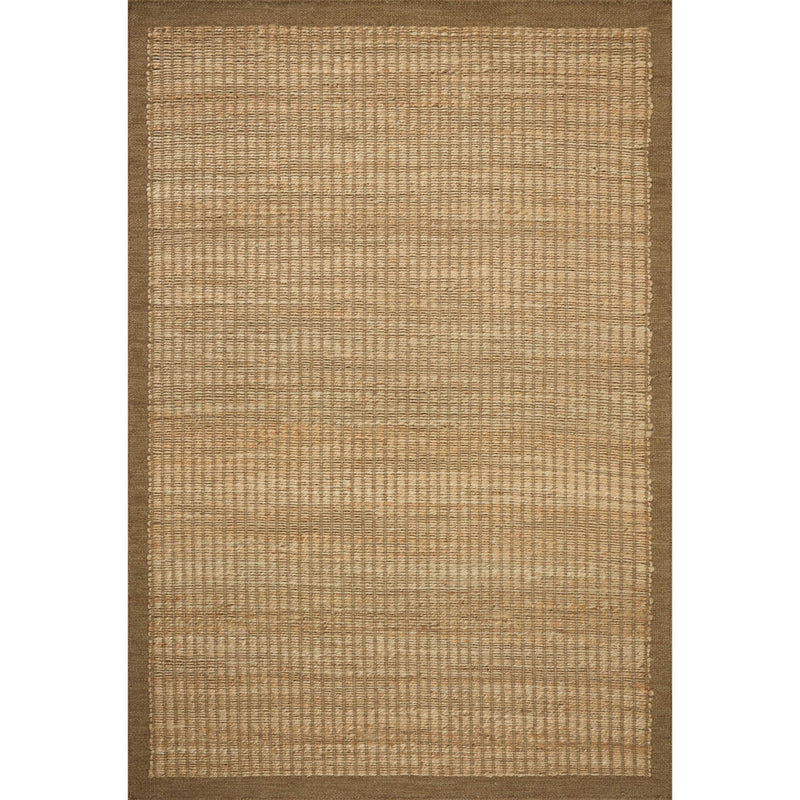 Lilah Rug 01 | Amber Lewis x Loloi | Natural / Bark
