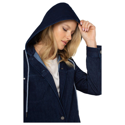 Shirt Jacket With Hood