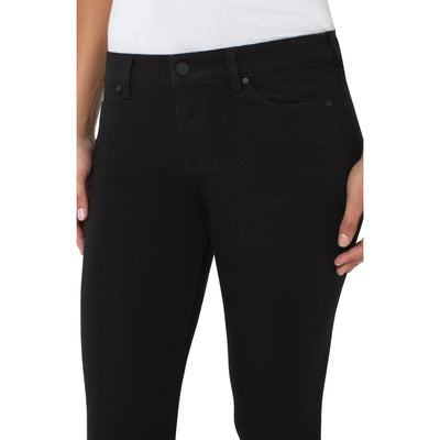 Abby Skinny 30" Jeans | Black Rinse