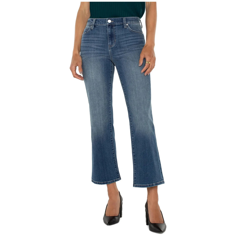 Hannah Cropped Flare Jeans | Forest Hills