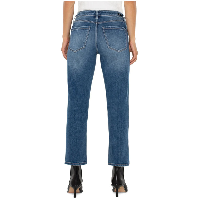 Kennedy Crop Straight Jeans | McAllister