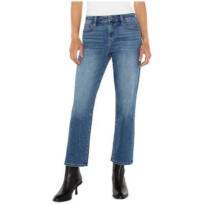 Kennedy Crop Straight Jeans | McAllister