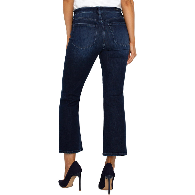 Hannah Cropped Flare Jeans | Upland