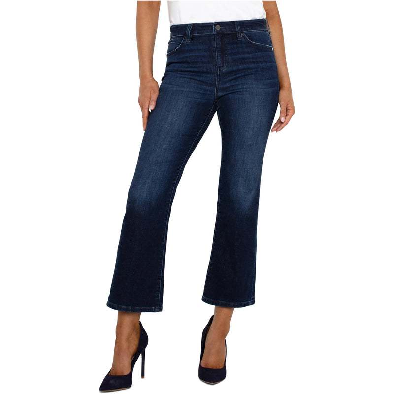 Hannah Cropped Flare Jeans | Upland