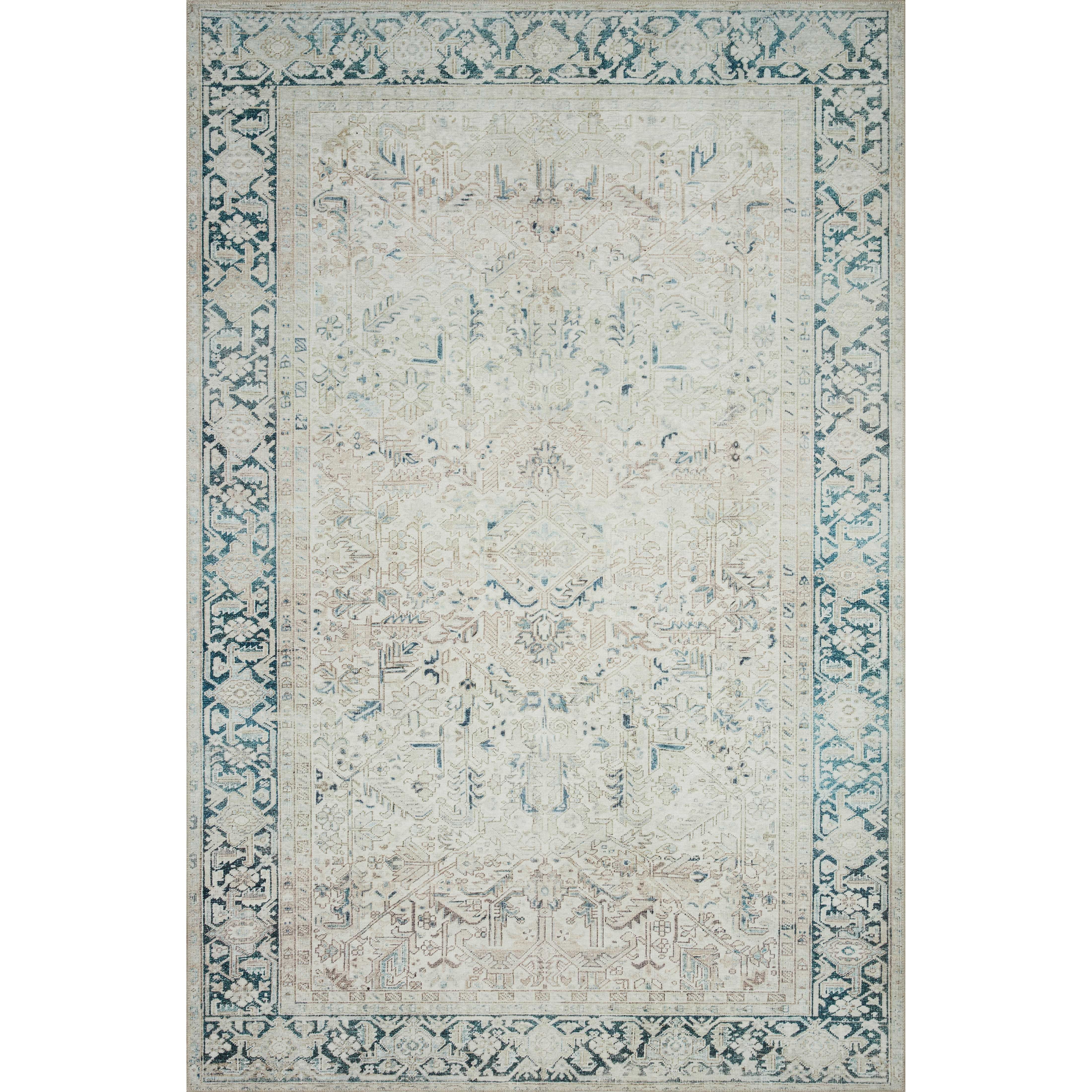 Lenna Rug 06 | Magnolia Home By Joanna Gaines X Loloi | Natural / Deni ...