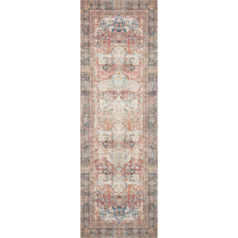 Loren Rug 14 | Brick / Multi