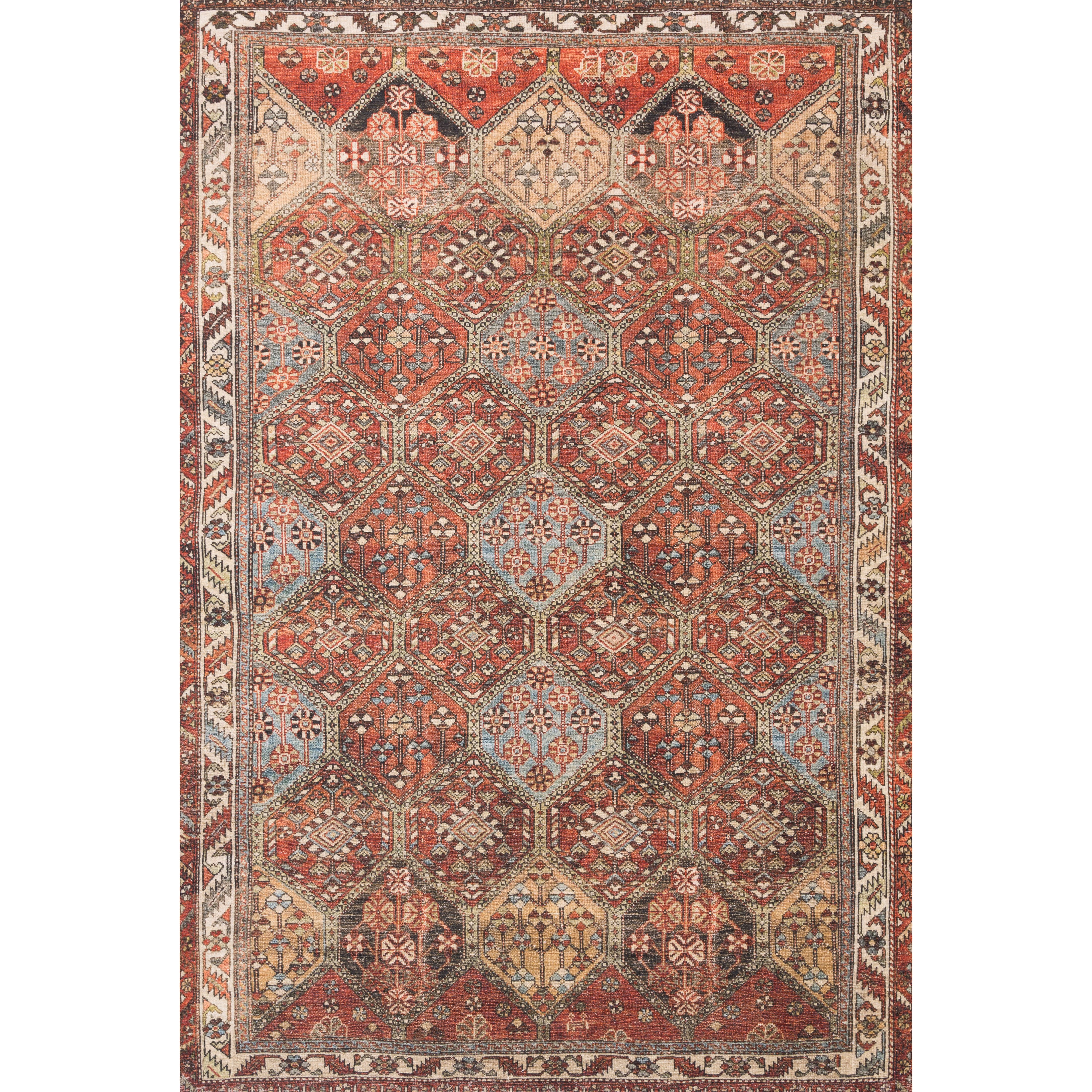Loren Rug 16 | Spice / Multi – Modern Komfort