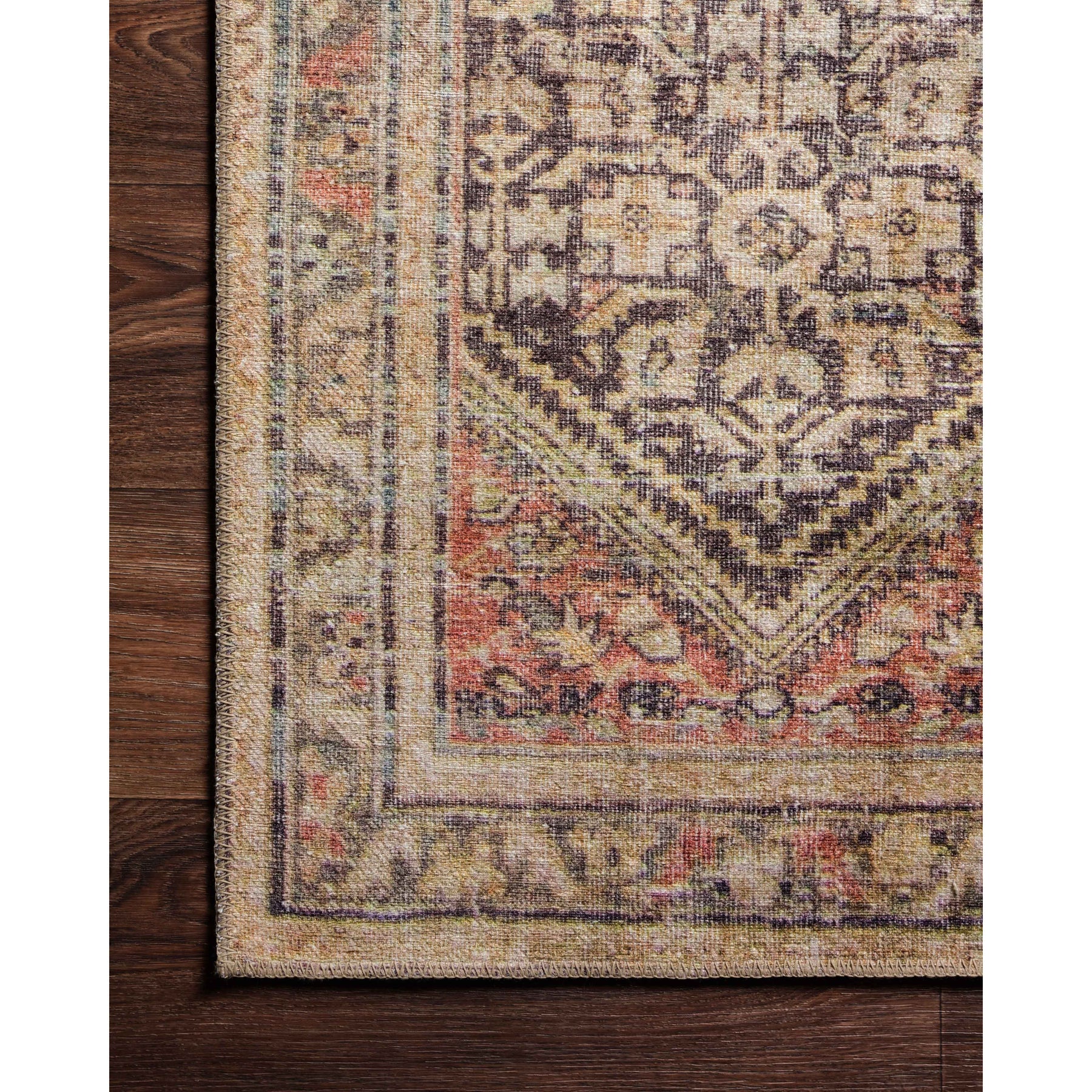 Loren Rug Loren Rug 17 | Charcoal / Multi – Modern Komfort