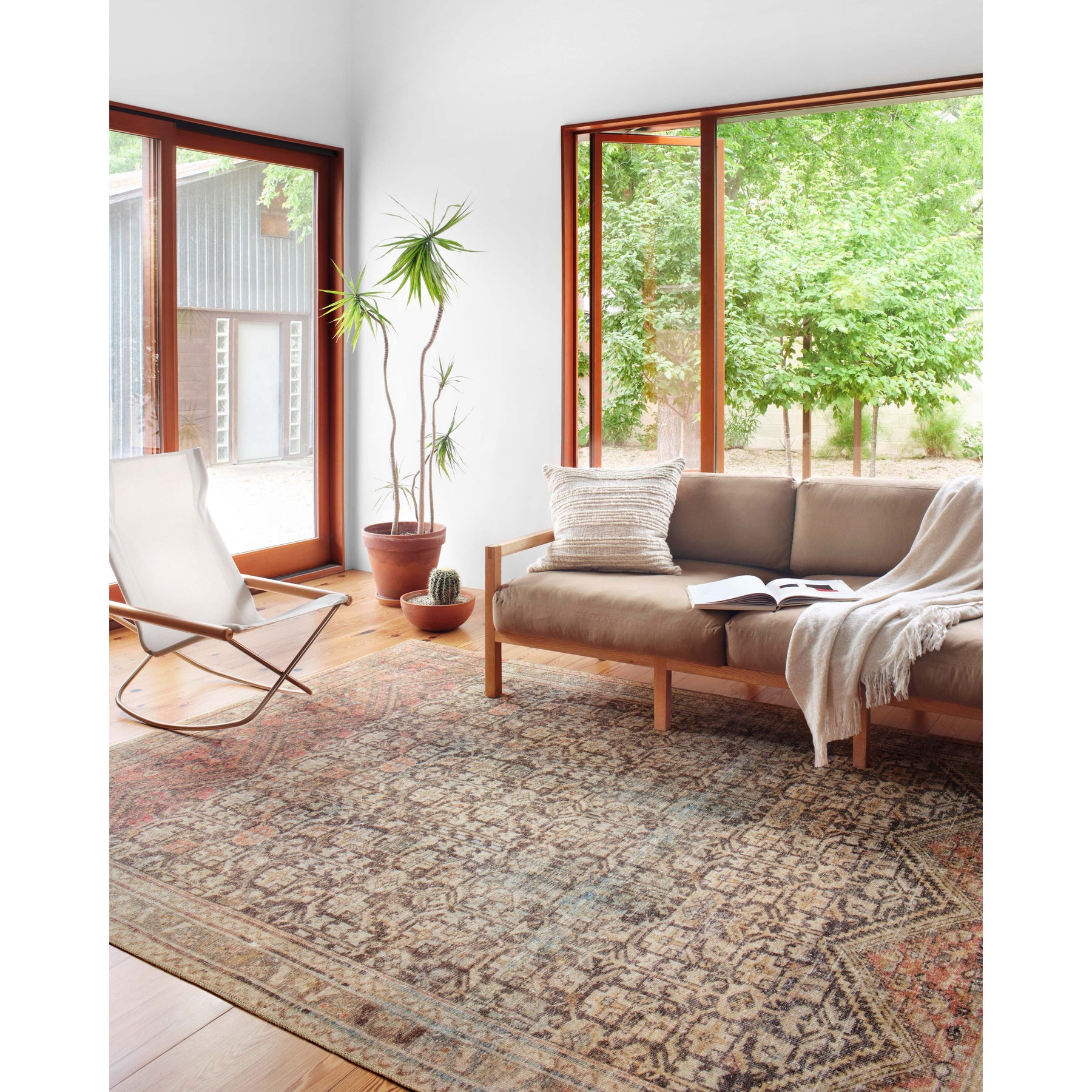 Loren Rug Loren Rug 17 | Charcoal / Multi – Modern Komfort