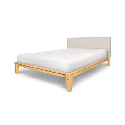 Lux Tool-Free Upholstered Queen Bed | Natural