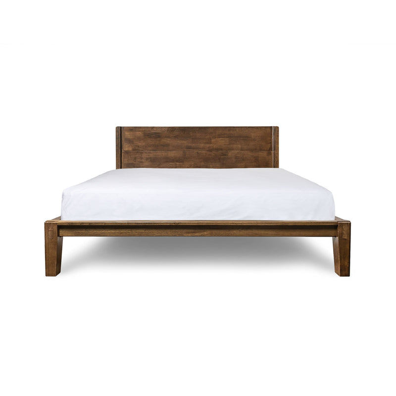 Lux Tool-Free Queen Bed | Walnut