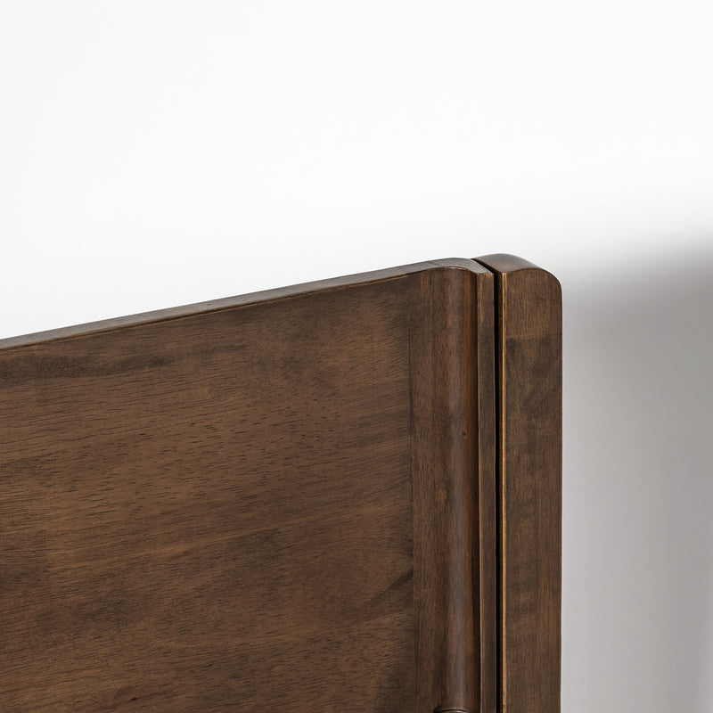 Lux Tool-Free Queen Bed | Walnut