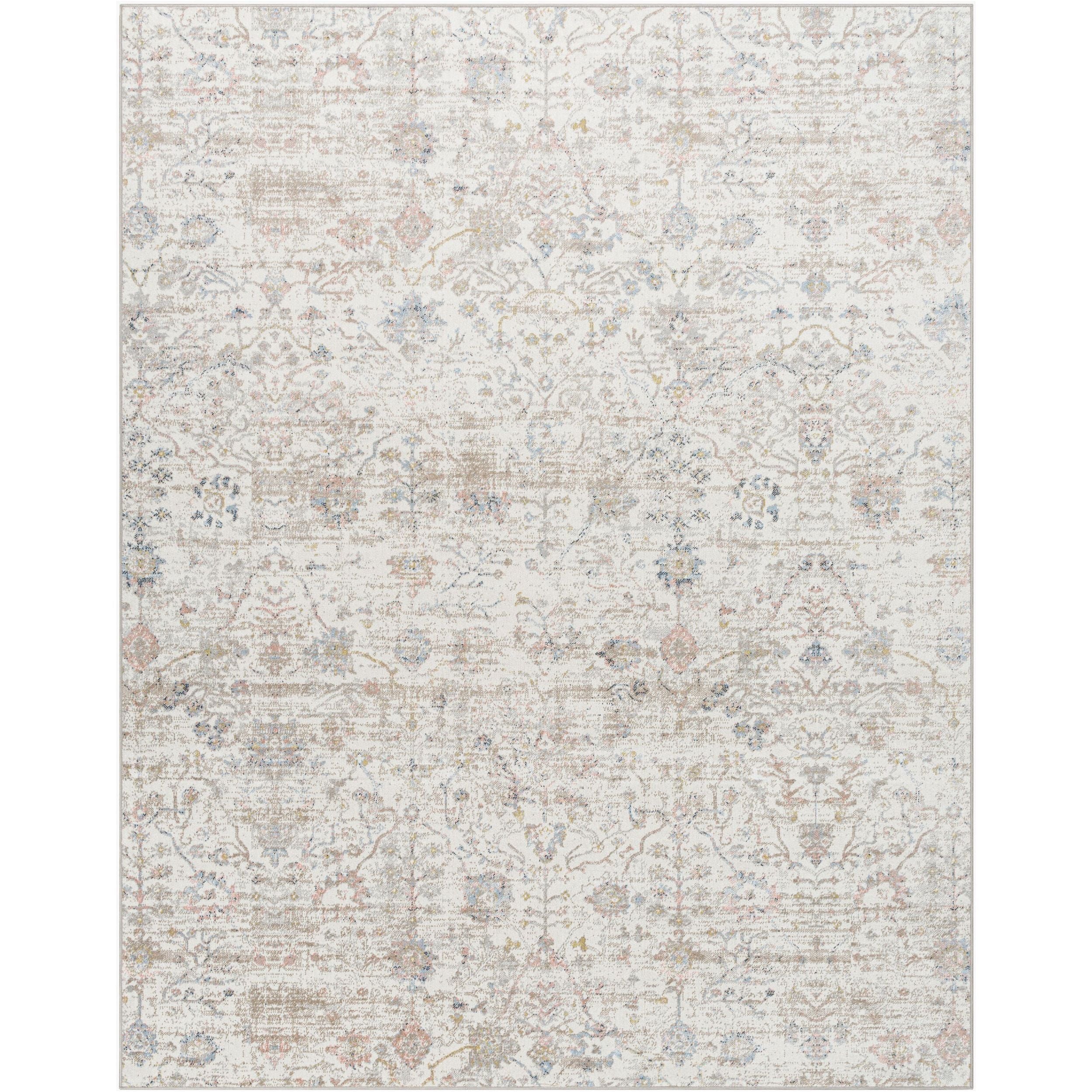 2358 Postcode Lavadora Rug 2358 | Ivory / Plum – Modern Komfort
