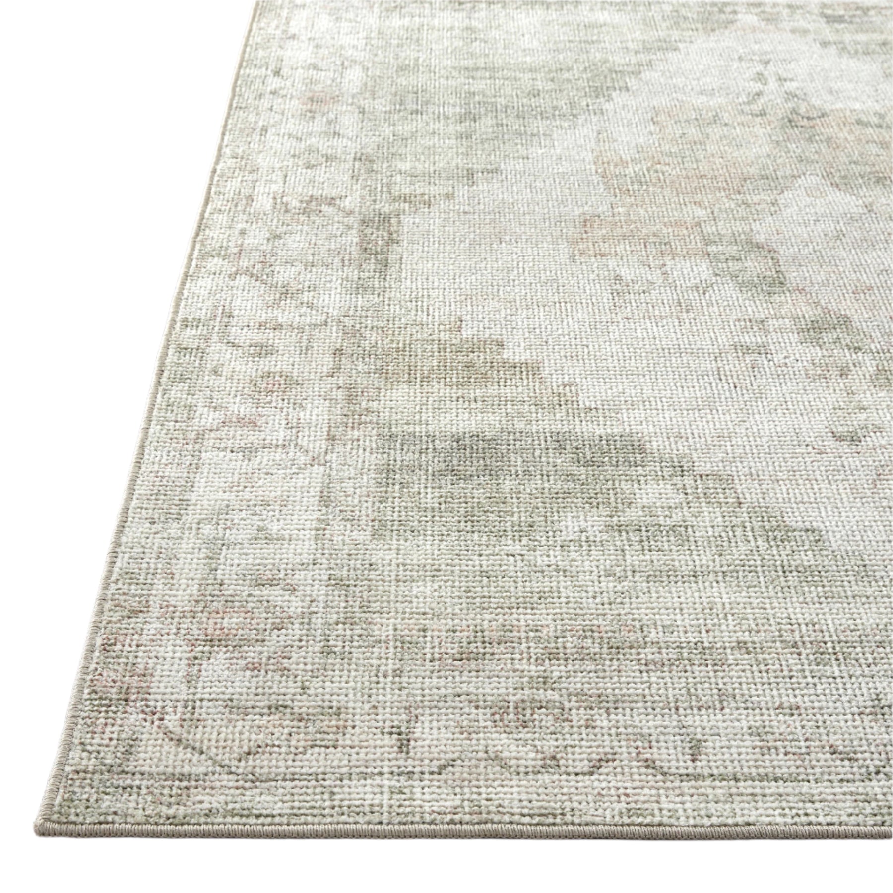 Luca Rug 2302 | Dusty Khaki – Modern Komfort