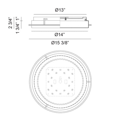 Brammerton 15" Wall Sconce