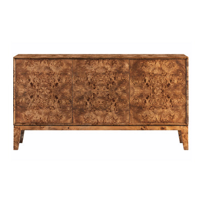 Burl 3 Door Sideboard