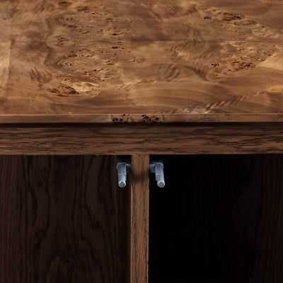 Burl 3 Door Sideboard