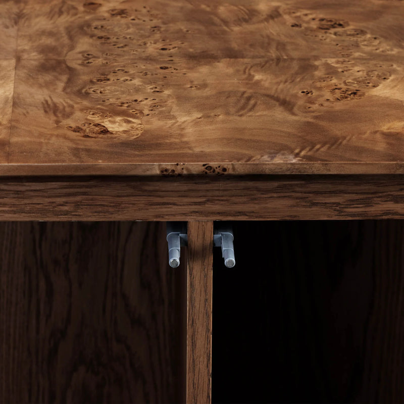 Burl 3 Door Sideboard