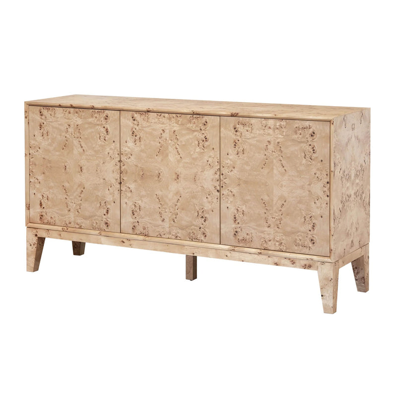 Burl 3 Door Sideboard