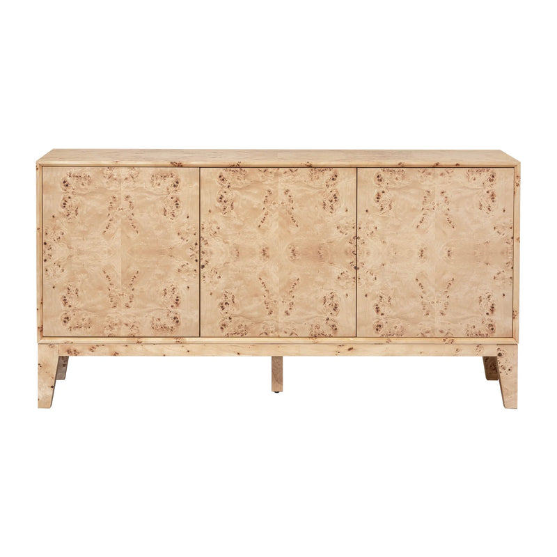 Burl 3 Door Sideboard