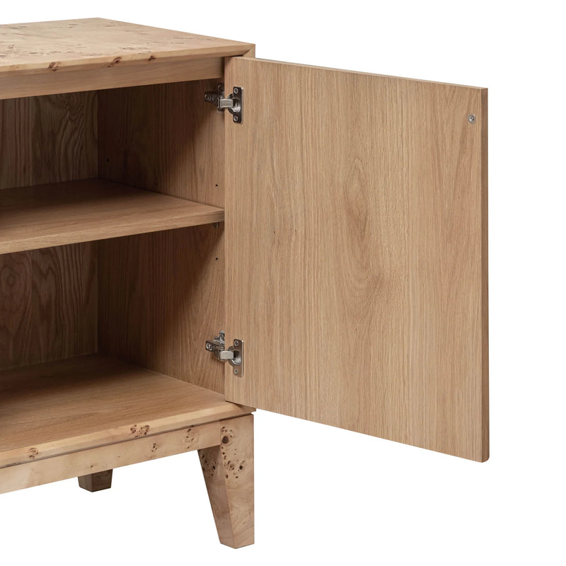 Burl 3 Door Sideboard
