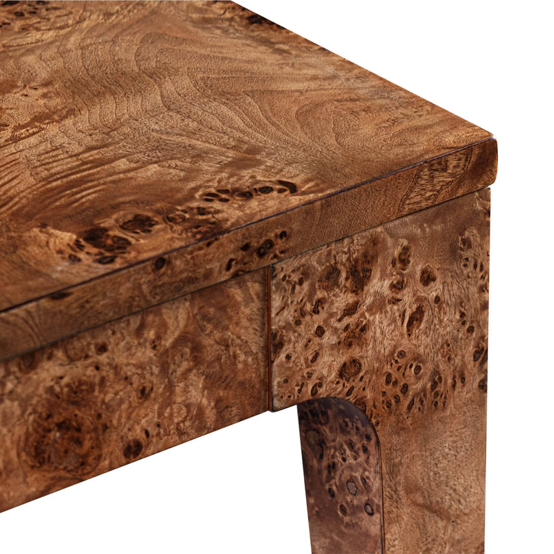 Burl Side Table