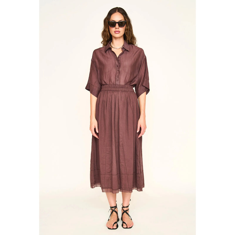 Verona Skirt | Grappa Brown