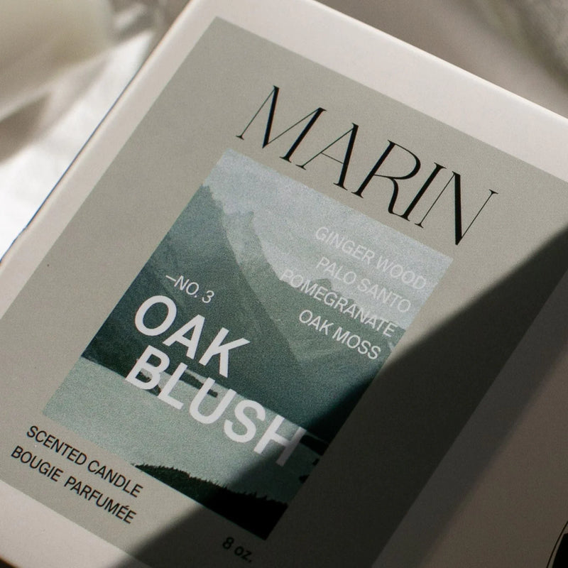 Marin Candle | NO. 3 Oak Blush