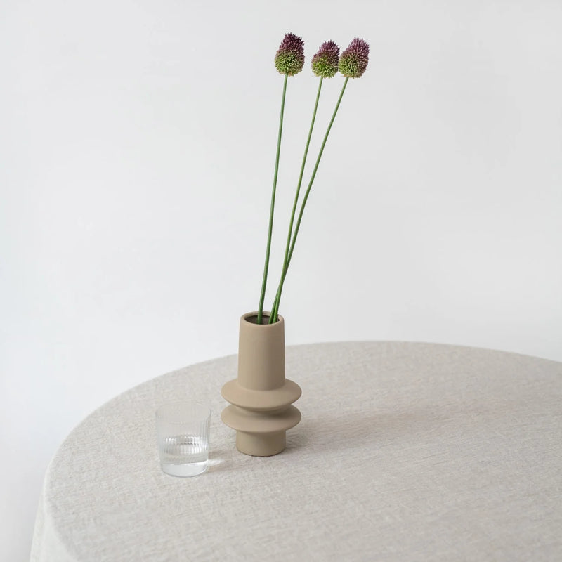 Linen Round Tablecloth | Melange