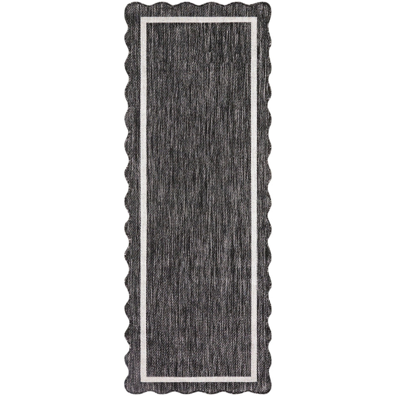 Miami Beach Rug 2319 | Black / Cream