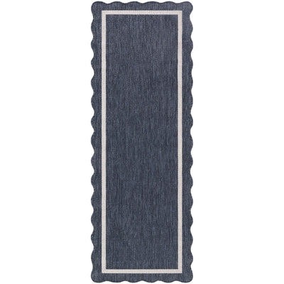 Miami Beach Rug 2320 | Dark Blue / Cream