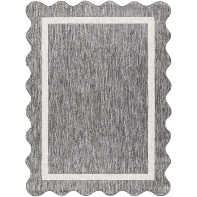Miami Beach Rug 2322 | Charcoal / Cream
