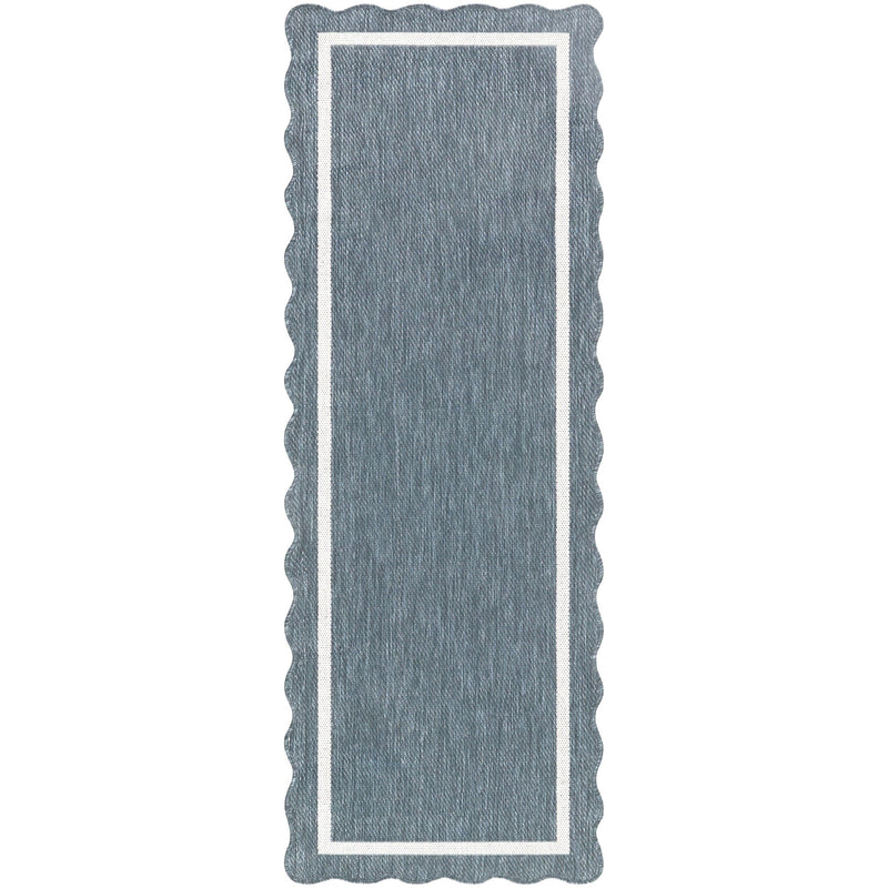 Miami Beach Rug 2325 | Blue / Cream