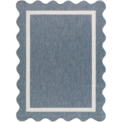 Miami Beach Rug 2325 | Blue / Cream