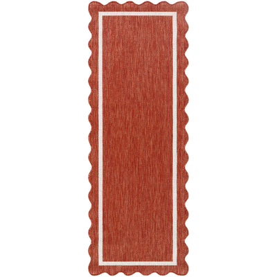 Miami Beach Rug 2329 | Rust / Cream