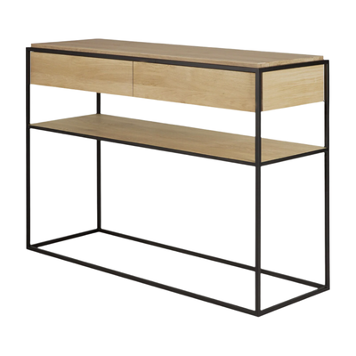 Monolit 49" Console Table | Natural Oak