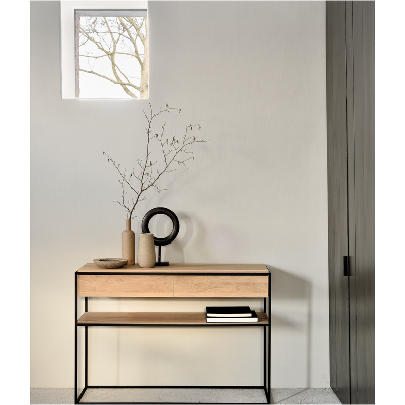 Monolit 49" Console Table | Natural Oak