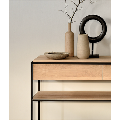 Monolit 49" Console Table | Natural Oak