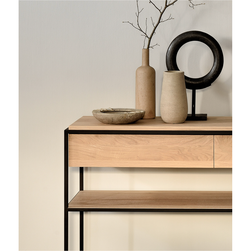 Monolit 49" Console Table | Natural Oak
