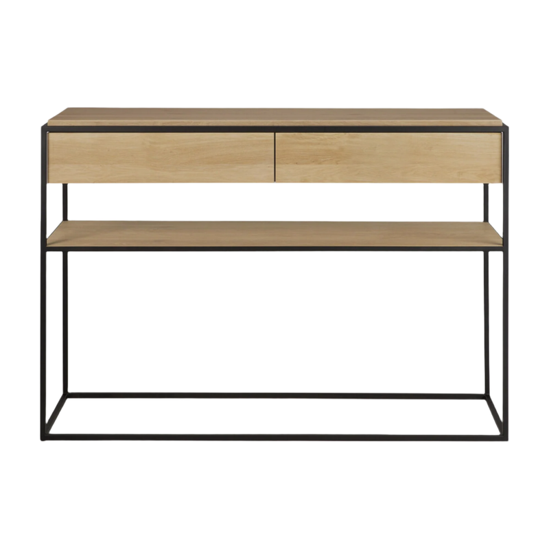Monolit 49" Console Table | Natural Oak