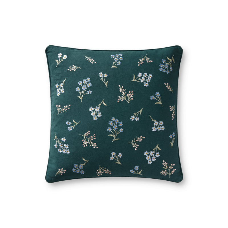 Posy Pillow | Teal / Multi