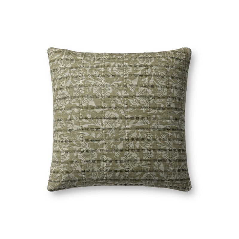 Jean Pillow | Green / Grey