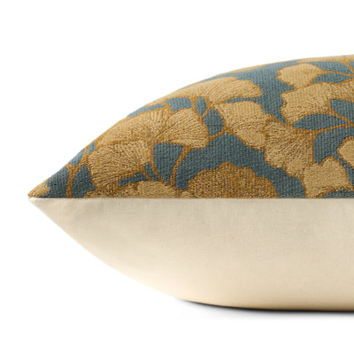 Fawn Pillow | Blue / Gold