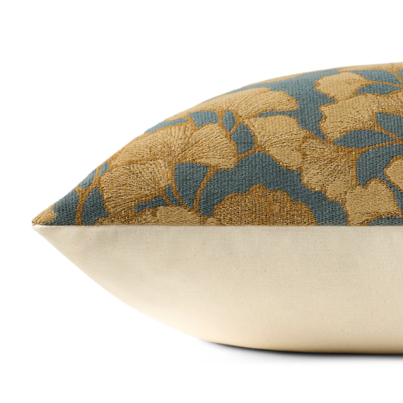 Fawn Pillow | Blue / Gold
