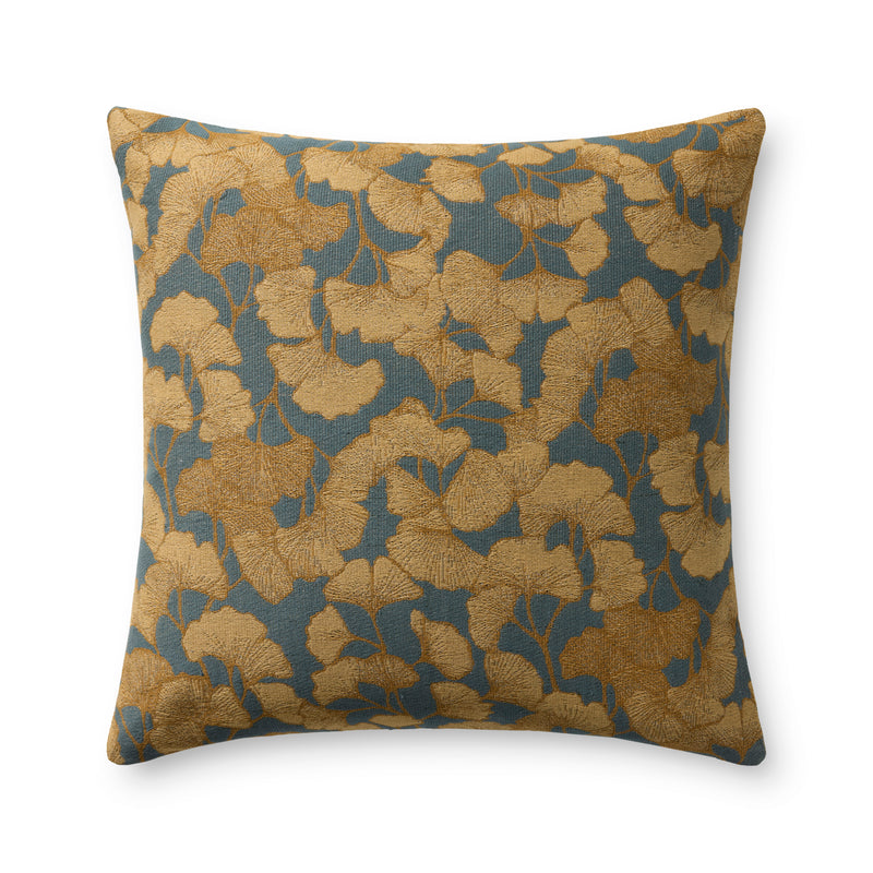 Fawn Pillow | Blue / Gold