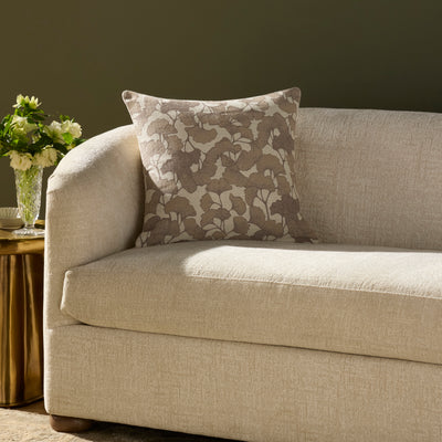 Fawn Pillow | Ivory / Silver